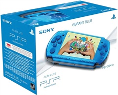 PSP Slim&Lite 3000 Console, Vibrant Blue, Boxed - CeX (UK): - Buy